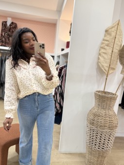 Chemisier Amandine rose