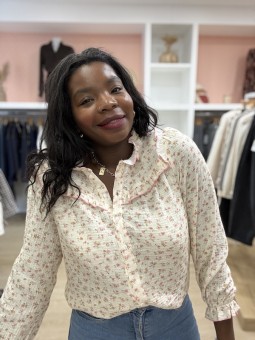 Chemisier Amandine rose