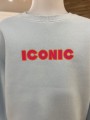 Sweat iconic bleu ciel