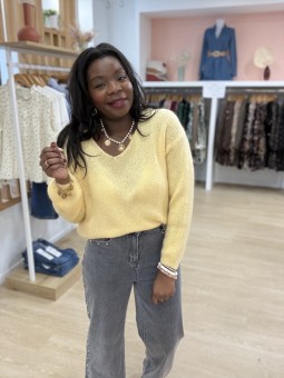 Pull Lola jaune