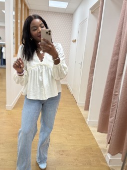 Blouse Louane ecru