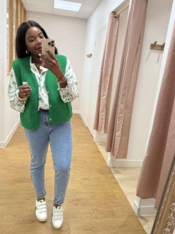 Gilet sans manches Maelan vert