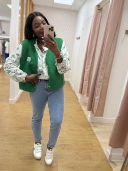 Gilet sans manches Maelan vert