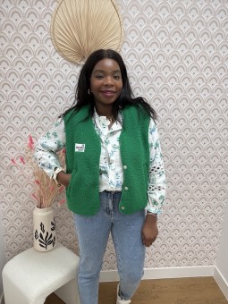 Gilet sans manches Maelan vert