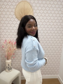 Pull Chloé bleu ciel