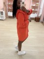 Robe Camelia corail