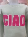 Sweat CIAO Vert d'Eau