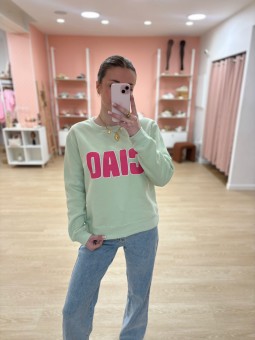 Sweat CIAO Vert d'eau