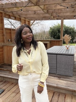 Chemisier Eloise jaune