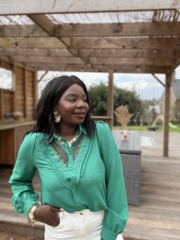 Chemiser Eloise vert