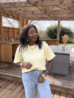 Tee-shirt Dimitri jaune