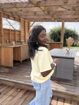 Tee-shirt Dimitri jaune