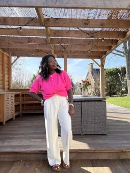 Pantalon Ines blanc