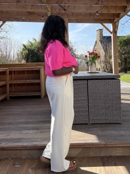Pantalon Ines blanc