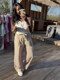 Pantalon Colin camel