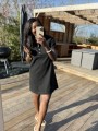 Robe courte Olivia noire