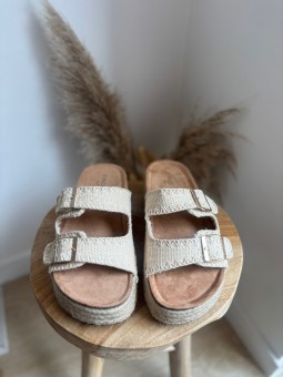 Mules Julia Beige