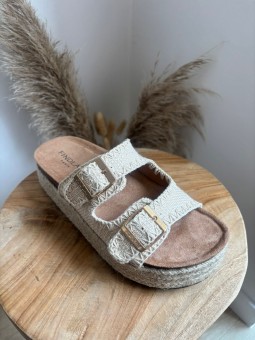 Mules Julia Beige