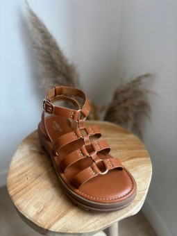 Sandale Candice Camel