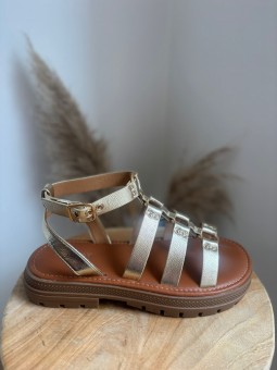 Sandale Candice Dorée