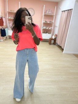 Tee-shirt Iconic fuchsia