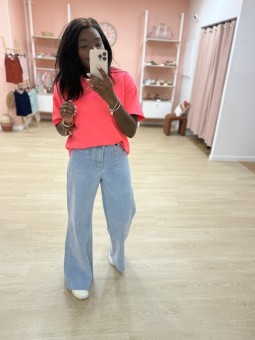 Tee-shirt Iconic fuchsia