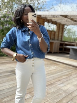 Veste en jean Alma