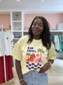 Tee-shirt Rio jaune