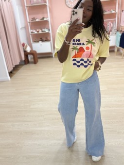 Tee-shirt Rio jaune