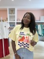 Tee-shirt Rio jaune