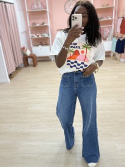 Tee-shirt Rio blanc