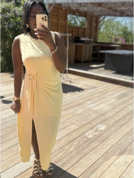 Robe Olivia jaune