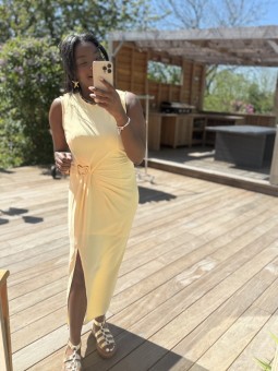 Robe Olivia jaune