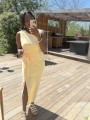 Robe Olivia jaune