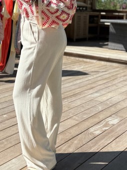 Pantalon Nour beige