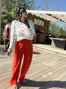 Top crochet Paola