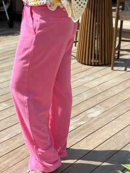 Pantalon Nour fuschia